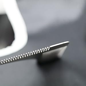 Rancross Stainless Steel Beard Styling and Shaping Template Comb Trim Shaving Tool for Perfect Lines & Symmetry - Image 5
