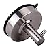 Produktbild Saugnapf Haken Bad Küche Mehrzweckhaken Edelstahl Saugnapf Haken Heavy Duty Saugnapf Haken, für Handtücher, Bademäntel und Badekugeln, kein Bohren erforderlich, gebürstete Oberfläche 2-Pack