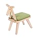 Produktbild DYFYMX,Mode Hocker Hocker Massivholz Kinder Hocker Cartoon Hocker Student Lernen Stuhl niedlich zurück Kinderstuhl Möbel (Farbe : A)