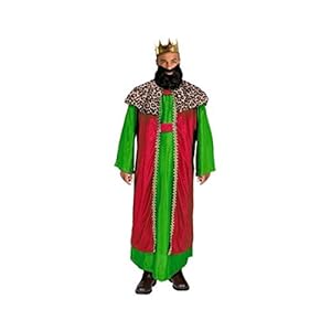 Disfraz Rey Mago Baltasar hombre adulto para Navidad