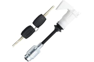 YUCKMZ Motorhauben Schloss Schließzylinder 2 Schüssel mit Ford Focus C-Max ab 2003-2007 4556337 3M5A-R16B970-AD