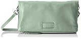  Liebeskind Berlin - Essential Aloe Crossbody Small, Bolsos bandolera Mujer, Verde (Hedge Green), 3x16x29 cm (B x H T)