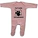 Baby Girl's Future Drummer Funny Rompersuit 3-6M Pink