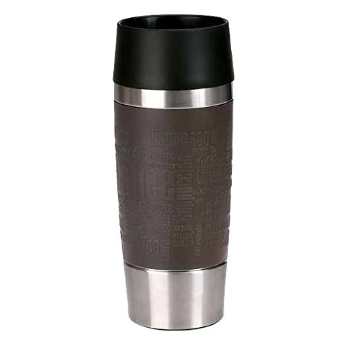 Emsa 515683 Isolierbecher Travel Mug, 0,36 L, chocolate