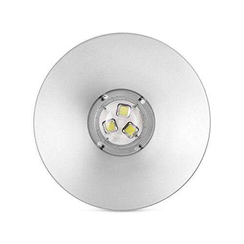 Lightcraft High Bright Fluter LED Hallenstrahler (150 Watt, großer Abstrahlwinkel, hoher Wirkungsgrad, niedriger Stromverbrauch, Aluminium) silber - 4