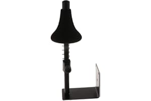 B BLESIYA Iron Black Trumpets Storage Display Wall Hanger Stand for Trumpeter - Wall Mount, as described