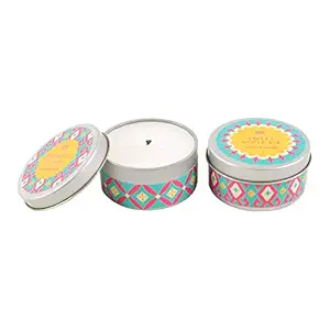 Chumbak Apple & Pineapple Candle Set
