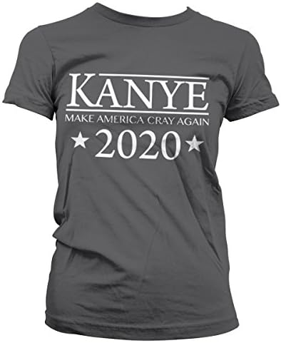 Officially Licensed Make America Cray Again Women T-Shirt (D.Grey), XX-Large