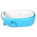 Produktbild Tiny Tots aufblasbare Baby Kind Infant Bad Faltbare Travel Air Wanne blau (0–3 Jahre)