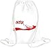 Produktbild dexter blood wave Drawstring bag