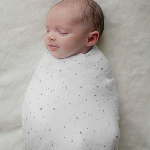 Pucktücher aus Musselin 4er-Pack – Große Musselin-Puckdecken von CuddleBug, 120 cm x 120 cm – Beste Musselindecken aus weicher Baumwolle – Bestes Geschenk für werdende Eltern – Ideal fürs Kinderbett – Für Mädchen oder Jungen – 4 niedliche Motive – Garantie auf Lebenszeit! - 7