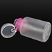 Clear Push Down Liquid Alcohol Press Bottle Acetone Nail Polish Remover Pump Dispenser-120ml