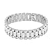 Produktbild YEARNLY Edelstahl Hip Hop Style Armband Uhrenarmband Armband Link Modeschmuck