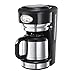 Produktbild Russell Hobbs 21711-56 Thermo-Kaffeemaschine Retro Classic Noir, 1.0l, Retro Brüh- und Warmhalteanzeige, 1000 Watt, schwarz