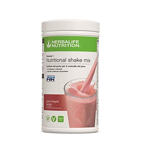 HERBALIFE Formula 1 shake 550 gr. (FRAISE - nouveau et frais)