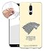 Produktbild Hülle für Huawei Mate 10 Lite - Handyhülle mit Motiv und Optimalen Schutz TPU Silikon Tasche Case Cover Schutzhülle - Haus Stark-Der Winter naht