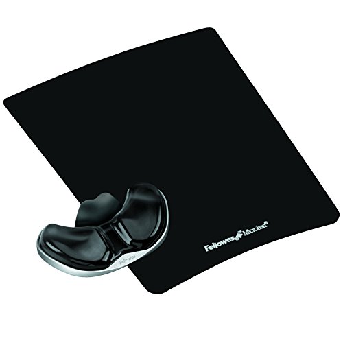 Fellowes Gel Handballenauflage Mauspad schwarz