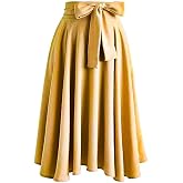 Dhaanya Creation Girls Crepe Knee Length Skirt 27 Inches