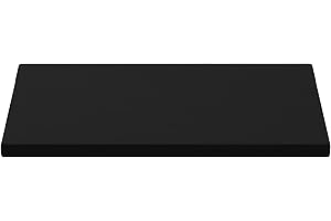 ISTYLE MODE Outdoor/Indoor Water Resistant 2 Seater Bench and Patio Furniture Padded Cushion only Garden Furniture Pad 108 x 45 x 6 thick (Black)