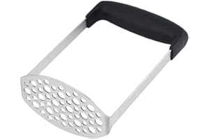 Heavy Duty Potato Masher, Potato Masher Kitchen Tool Stainless Steel Vegetable Masher, Mashing Potato Smasher by MEAARTEM