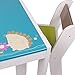 Labebe - Kids Wooden Furniture Set Table and Seats of Hedgehog