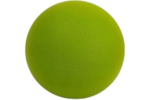 Bozaap Palla silenziosa in schiuma per bambini, 18 cm palla di spugna muta, palla rimbalzante morbida, palla per racchetta in spugna per bambini, riduzione del rumore