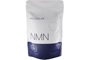 MoleQlar® NMN | 60 grammi di polvere | precursore NAD con purezza >99% | autenticità certificata | 100% Uthever | laboratorio testato in Germania (60 g)
