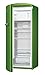 Produktbild Gorenje ORB 153 GR-L Kühlschrank mit Gefrierfach / A+++ / Höhe 154 cm / Kühlen: 229 L / Gefrieren: 25 L / Grün / DynamicCooling-System / LED Beleuchtung / Oldtimer / Retro Collection