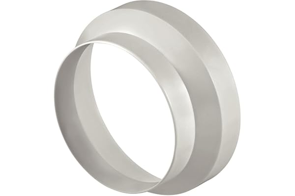 Xavax Réducteur de diamètre (pour hottes aspirantes de 150 mm sur 125 mm) Blanc