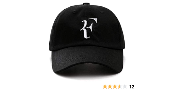 FHSOHG Cappellino di Marca Unisex da Tennis Roger Federer Cappello da  Baseball di papà Sportivo Cappello da Baseball in Cotone Ricamo 3D F  Lettera : Amazon.it: Abbigliamento