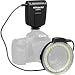 Polaroid Macro LED Ring Flash & Light For The Canon Digital EOS Rebel SL1 (100D) T5i (700D) T4i (650D) T3 (1100D) T3i (600D) T1i (500D) T2i (550D) XSI (450D) XS (1000D) XTI (400D) XT (350D) 1D C 70D 60D 60Da 50D 40D 30D 20D 10D 5D 1D X 1D 5D Mark 2 5D Mark 3 7D 6D Digital SLR Cameras (Will Fit 52 55 58 62 67 72 77mm Lenses) RS.5299.00