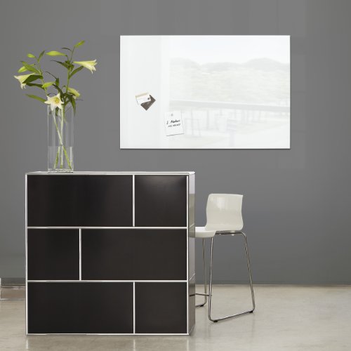 Sigel GL141 Glas-Magnetboard / Magnettafel artverum super-weiß 100 x 65 cm – weitere Größen/Farben - 3