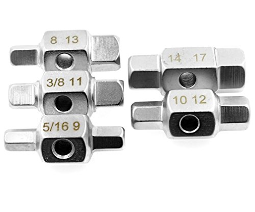 5x Öldienst Schlüssel Schrauben Set Öl Nüsse für alle Pkw ÖL Werkzeuge