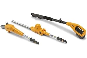 STIGA Multitool a Batteria MT 100e Kit, Tagliasiepi e Potatore con Prolunga Telescopica, Per Altezze Elevate e Lavori Facili e Veloci, Batteria e Caricatore Inclusi