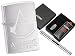 Produktbild Zippo Assassins Creed Chrome Brushed mit Zippo Geschenkset und L.B Chrome Stabfeuerzeug