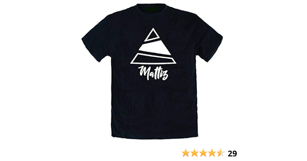 T-Shirt Maglietta MATTIZ Italian Youtuber 100% Cotone Taglie Adulto e  Bambini (L Uomo, Nero) : Amazon.it: Abbigliamento