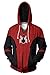 Produktbild RedJade Herren Damen Kapuzenpullover Sweatshirt Hoodie Print Kapuzenpulli Tops Jacke Pullovershirt Sweatjacke Outwear Oberteile Pullovershirt Hoodies Jumper Kaputzen Spider-Man: Far from Home