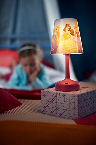 Philips Disney Princess LED Tischleuchte / Nachttischleuchte Plastik 0.6 W Pink 717962816 - 7