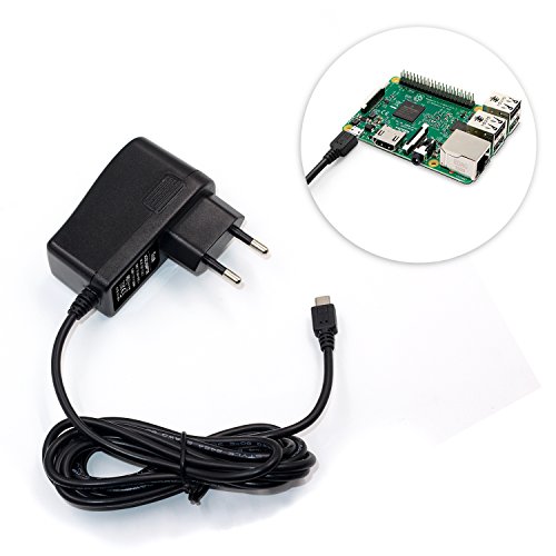iTrunk Raspberry Pi 3 Netzteil Ladeger  t 5V 2 5A mit extra langem Mikro-USB-Kabel 200cm