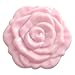 SODIAL(R) 1 pcs Beautiful 3D Stereo Double Sided Cute Retro Rose Shape Makeup Compact Cosmetic pocket personal Mirror for women men lady girl Pink