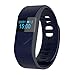 Produktbild C'est M5S Fitness-Tracker, Bluetooth 4.0, IP54 wasserdicht, Kalorienzähler, Schrittzähler, Schlafmonitor, Herzfrequenzmessung, kompatibel mit iPhone 7/6/6P, iOS 6.1 und höher sowie Android 4.3 und höher M blau