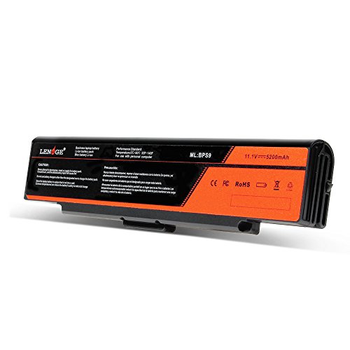 LENOGE Hochleistung Akku Li-ion Ersatz Laptop Batterie Für SONY Vaio PCG VGN-AR VGN-NR VGN-SZ VGN-CR Serie VGP-BPS10 VGP-BPS9 VGP-BPS9A/B VGP-BPS9/B VGP-BPS9/S VGP-BPL9