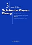 Image de Techniken der Klassenführung: Standardwerke aus Psychologie und Pädagogik. Reprints