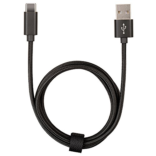Onoper USB 3.1 Type C Kabel Geflochtene Ladekabel Datenkabel für LG G5 / Lite / G5 SE, Google Nexus 5X, Microsoft Lumia 950 / 950XL, Huawei P9 / plus , Nexus 6p, Oneplus 2, HTC 10, Nokia N1 Tablet (1M Schwarz) - 3