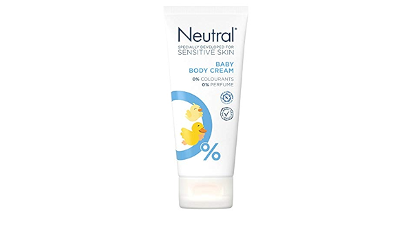 neutral baby body cream