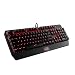 Produktbild Mechanische Gaming Tastatur USB LESHP Spiel Qwertz-Tastatur mit 104 Tasten Red rot Beleuchtete Mechanische Gaming keyboard (QWERTZ, deutsches Tastaturlayout) schwarz