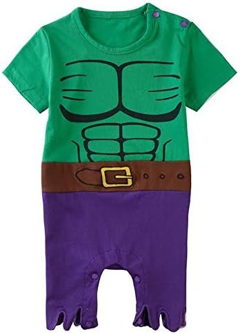 Inspired by MarvelHulk-Inspired Infant Oufit (6-9 Months)