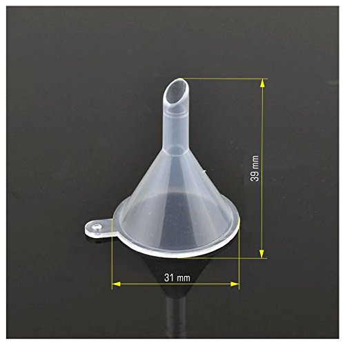 10 Stück Mini Trichter zum abfüllen von Nagellack Parfüm u.a. Flüssigkeiten - 2