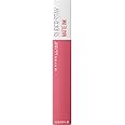 Maybelline Superstay Matte Ink Longlasting Liquid Warm Lipstick Up to 12 Hour Wear, Non Drying 175 Ringleader, Blush Pink, 32 ml (Pack of 1)