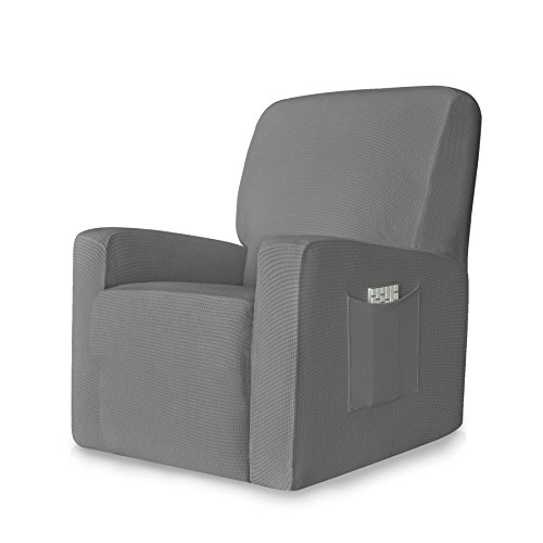 Housse De Fauteuil Extensible Prisca Noir ébène
